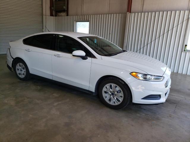 3FA6P0G73ER354939 - 2014 FORD FUSION S WHITE photo 4