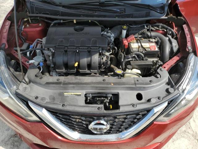 3N1AB7AP1KY357198 - 2019 NISSAN SENTRA S RED photo 11