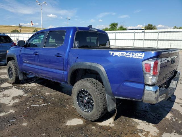 3TYCZ5ANXPT125786 - 2023 TOYOTA TACOMA DOUBLE CAB BLUE photo 2