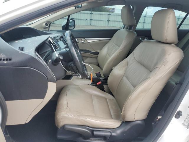 19XFB2F93DE046103 - 2013 HONDA CIVIC EXL 白色 照片 14