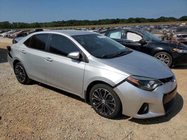 5YFBURHEXGP374424 - 2016 TOYOTA COROLLA L SILVER photo 4