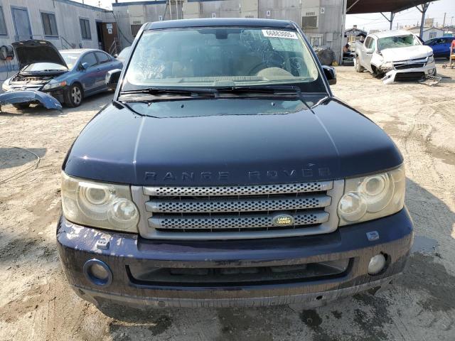 SALSK25418A183224 - 2008 LAND ROVER RANGE ROVE HSE BLUE photo 5