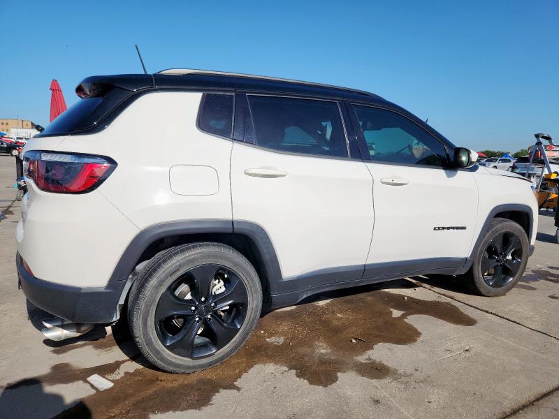 3C4NJCBB0MT560192 - 2021 JEEP COMPASS LATITUDE 白色 照片 3