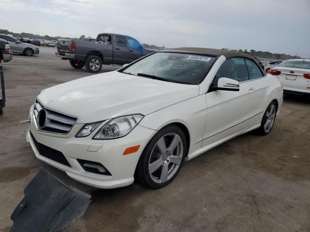 WDDKK7CF5BF089386 - 2011 MERCEDES-BENZ E 550 WHITE photo 1