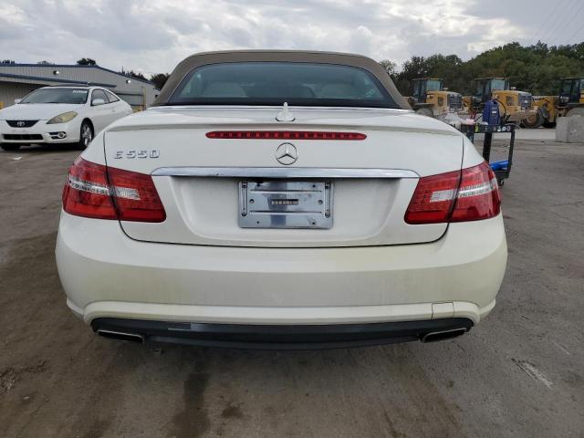 WDDKK7CF5BF089386 - 2011 MERCEDES-BENZ E 550 WHITE photo 6