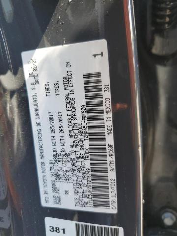 3TYLE5JN7ST070749 - 2025 TOYOTA TACOMA DOUBLE CAB GRAY photo 12