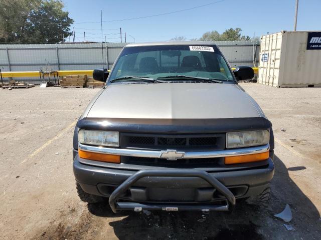 1GCCT19W018100345 - 2001 CHEVROLET S TRUCK S10 CREAM photo 5