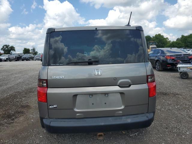 5J6YH28777L016255 - 2007 HONDA ELEMENT EX GRAY photo 6