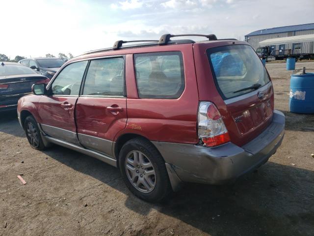 JF1SG67657H704780 - 2007 SUBARU FORESTER 2.5X LL BEAN RED photo 2