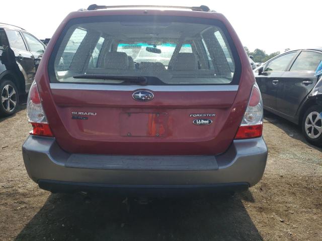 JF1SG67657H704780 - 2007 SUBARU FORESTER 2.5X LL BEAN RED photo 6