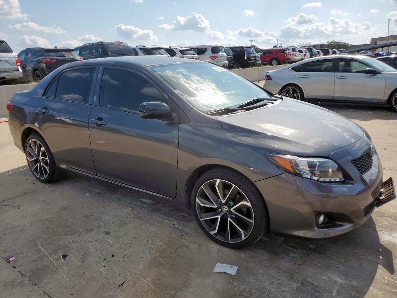 1NXBU40E99Z120333 - 2009 TOYOTA COROLLA BASE 灰色 照片 4