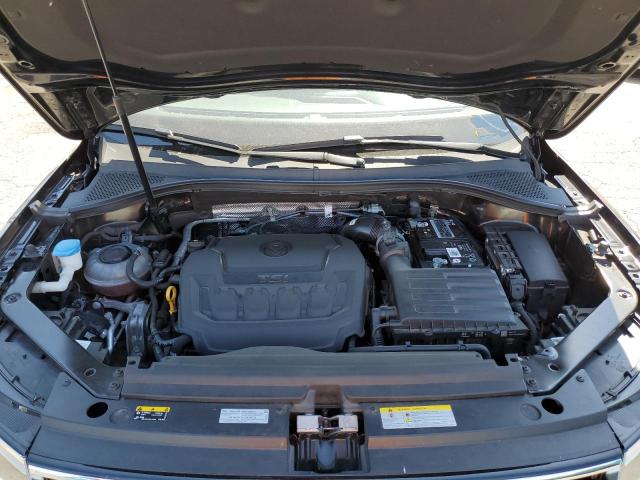 3VV3B7AX3NM142022 - 2022 VOLKSWAGEN TIGUAN SE Czarny zdjęcie 12