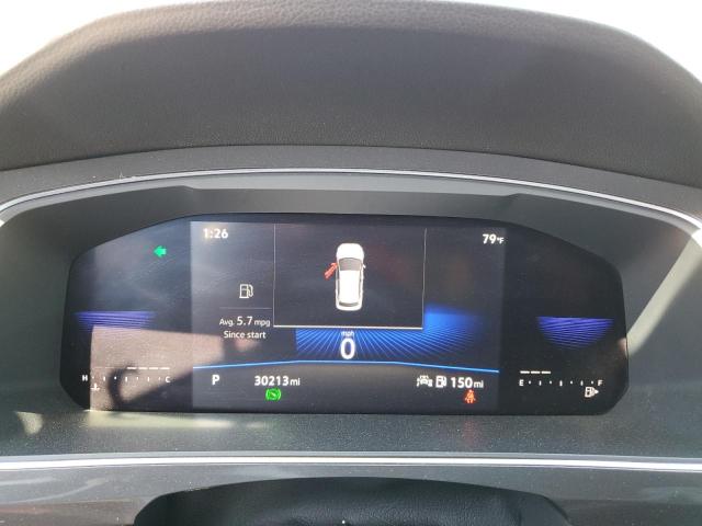 3VV3B7AX3NM142022 - 2022 VOLKSWAGEN TIGUAN SE Czarny zdjęcie 9