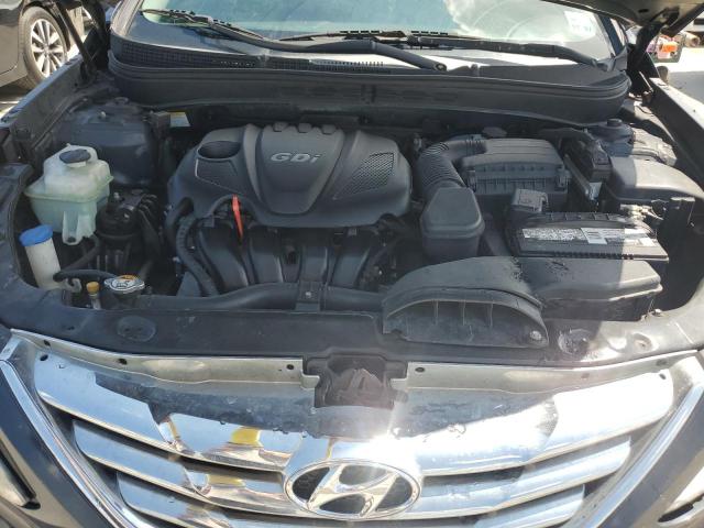 5NPEC4AC3DH787323 - 2013 HYUNDAI SONATA SE ნაცრისფერი ფოტო 11
