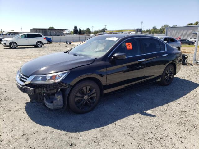 1HGCR2F30FA008426 - 2015 HONDA ACCORD LX BLACK photo 1