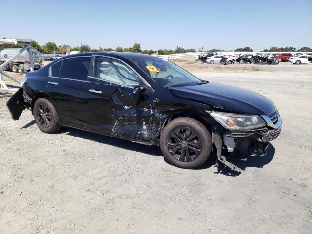 1HGCR2F30FA008426 - 2015 HONDA ACCORD LX BLACK photo 4