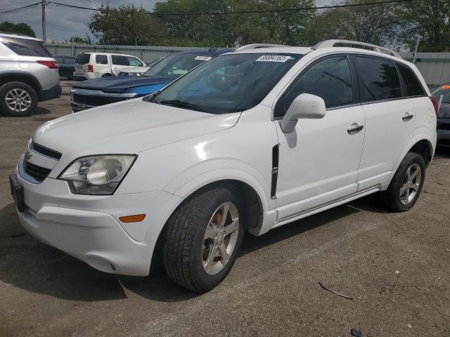 3GNAL3EK7DS573460 - 2013 CHEVROLET CAPTIVA LT WHITE photo 1