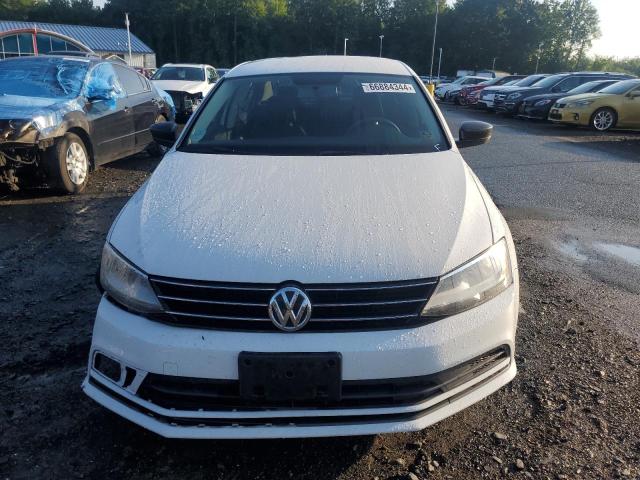 3VW2K7AJ5FM251327 - 2015 VOLKSWAGEN JETTA BASE WHITE photo 5