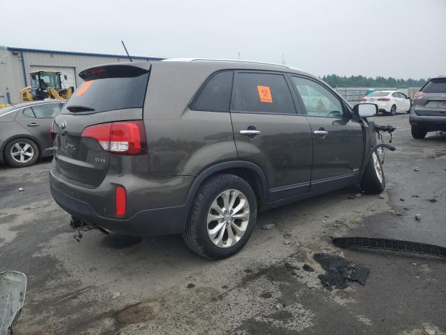 5XYKUDA74FG614875 - 2015 KIA SORENTO EX CHARCOAL photo 3