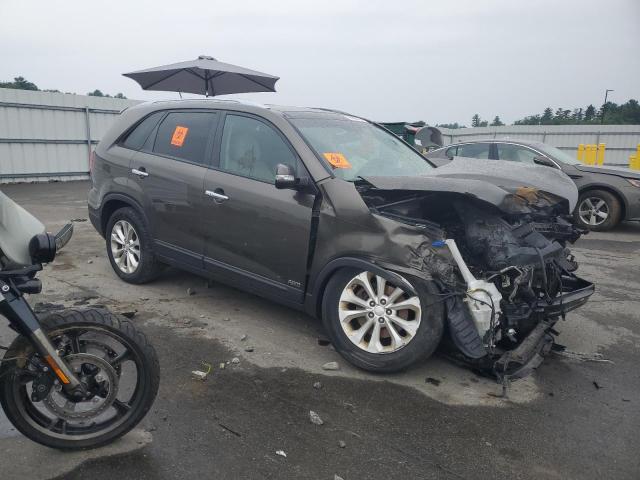 5XYKUDA74FG614875 - 2015 KIA SORENTO EX CHARCOAL photo 4