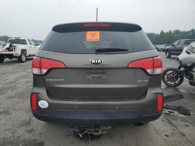 5XYKUDA74FG614875 - 2015 KIA SORENTO EX CHARCOAL photo 6