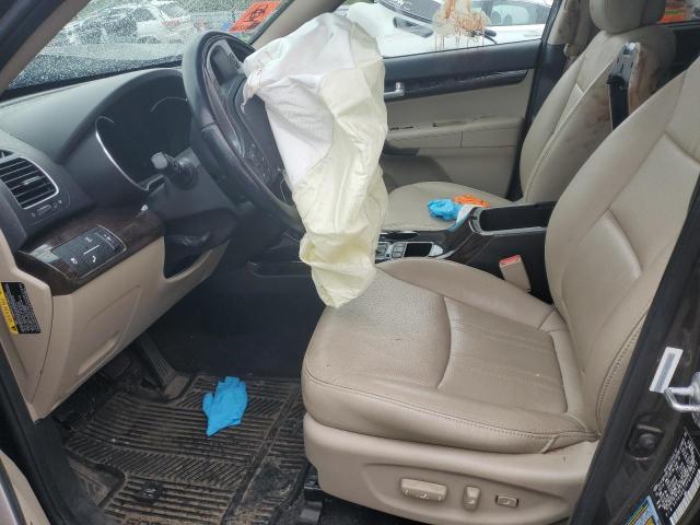 5XYKUDA74FG614875 - 2015 KIA SORENTO EX CHARCOAL photo 7