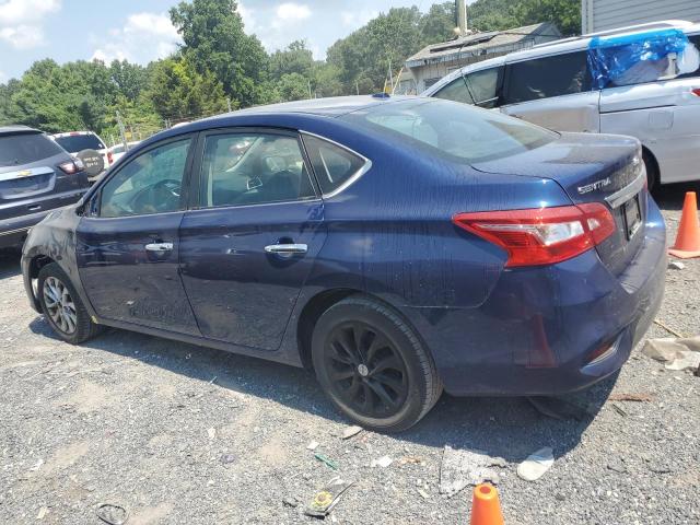 3N1AB7AP8KY448954 - 2019 NISSAN SENTRA S 蓝色 照片 2