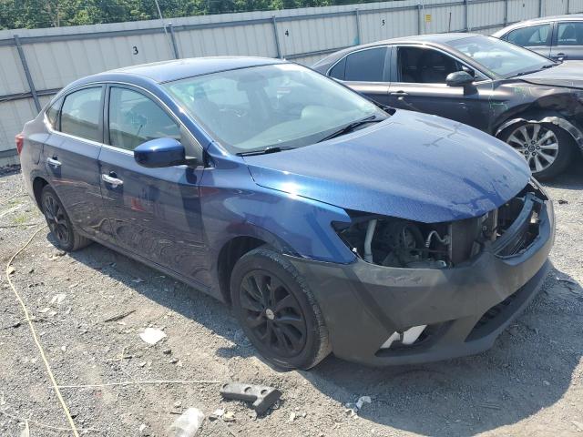 3N1AB7AP8KY448954 - 2019 NISSAN SENTRA S 蓝色 照片 4