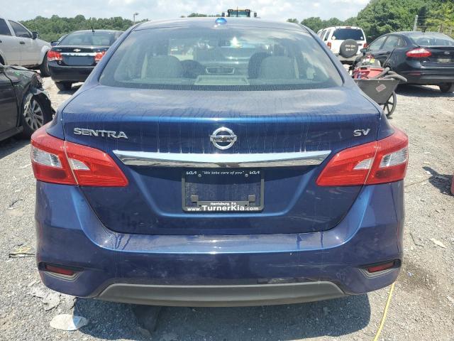 3N1AB7AP8KY448954 - 2019 NISSAN SENTRA S 蓝色 照片 6