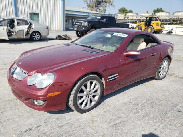 WDBSK71FX7F123180 - 2007 MERCEDES-BENZ SL 550 RED photo 1