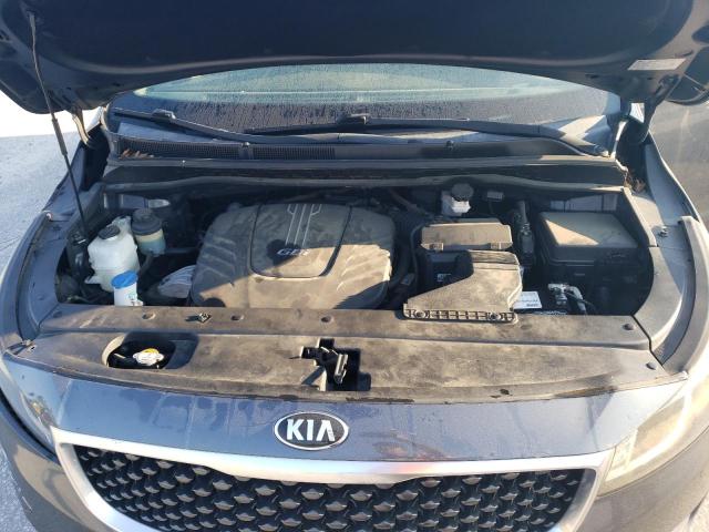 KNDMB5C19F6021139 - 2015 KIA SEDONA LX CHARCOAL photo 11