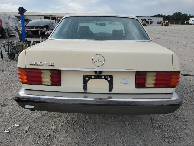 WDBCA32A1EA029508 - 1984 MERCEDES-BENZ 380 SE CREAM photo 6