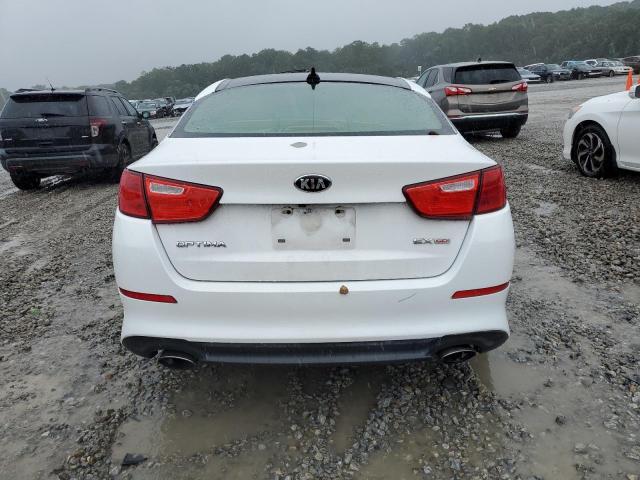 5XXGN4A77EG324961 - 2014 KIA OPTIMA EX WHITE photo 6