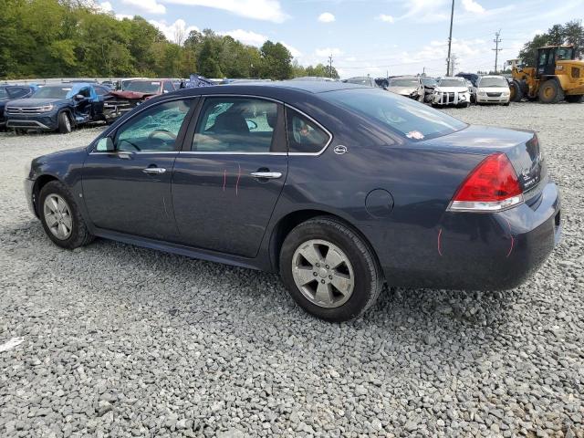 2G1WT57K791120555 - 2009 CHEVROLET IMPALA 1LT GRAY photo 2