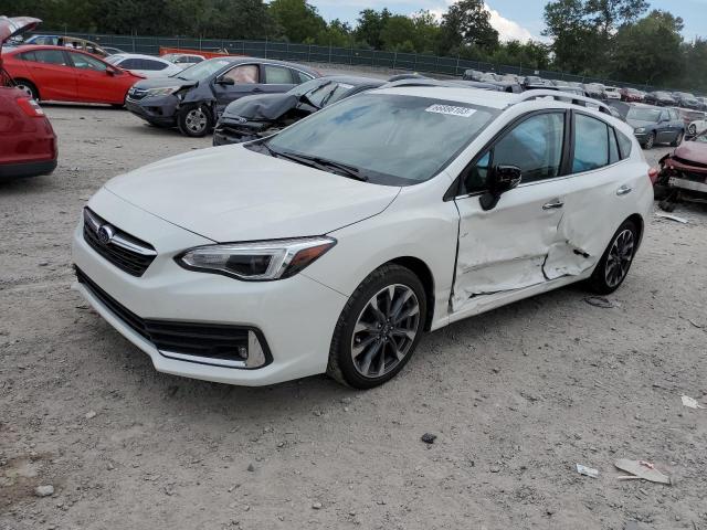 4S3GTAT69L3703076 - 2020 SUBARU IMPREZA LIMITED WHITE photo 1