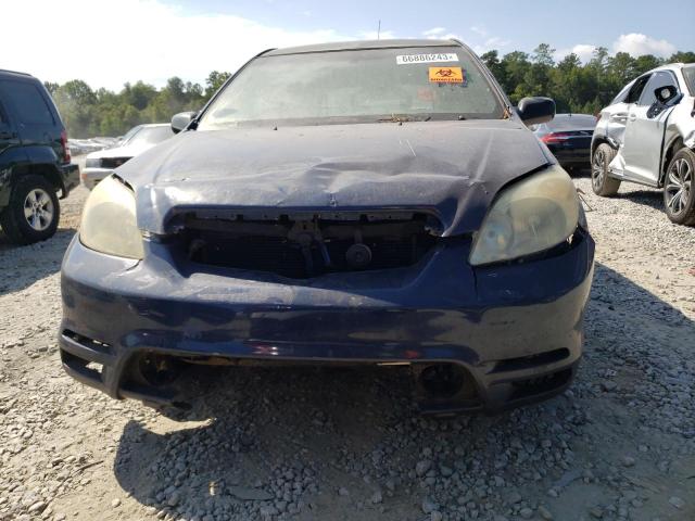 2T1KR32E33C033139 - 2003 TOYOTA COROLLA MA XR BLUE photo 5