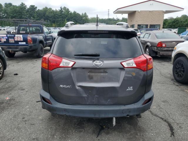 2T3BFREV4EW192218 - 2014 TOYOTA RAV4 LE GRAY photo 6