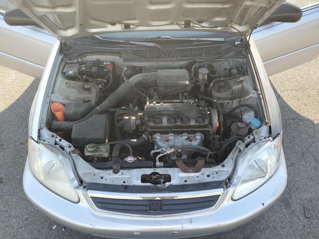 2HGEJ6611YH567624 - 2000 HONDA CIVIC BASE SILVER photo 11