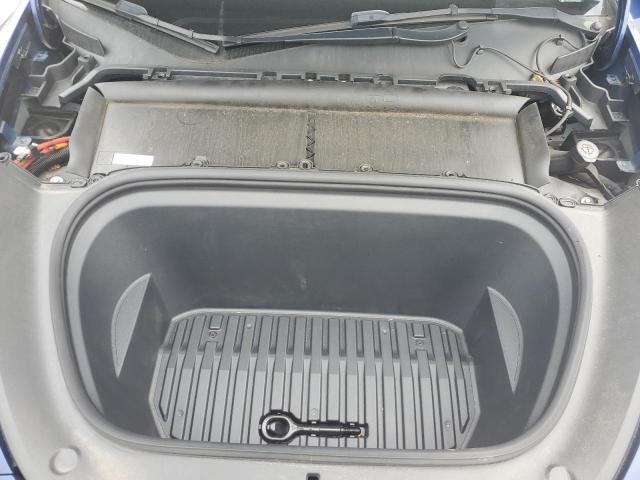 5YJYGAEE0MF150433 - 2021 TESLA MODEL Y BLUE photo 12