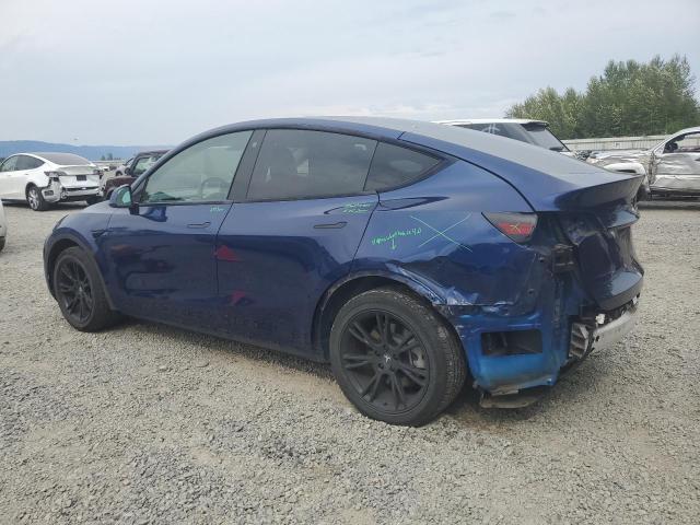 5YJYGAEE0MF150433 - 2021 TESLA MODEL Y BLUE photo 2