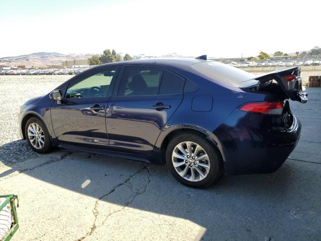 JTDHPRAE7LJ009371 - 2020 TOYOTA COROLLA LE BLUE photo 2