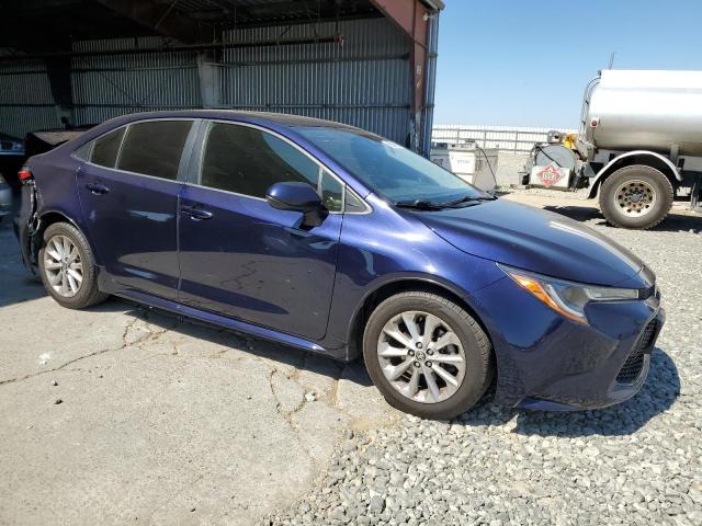 JTDHPRAE7LJ009371 - 2020 TOYOTA COROLLA LE BLUE photo 4