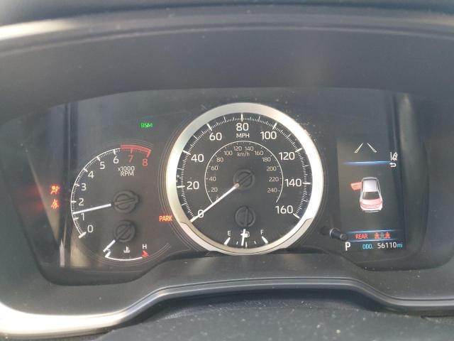 JTDHPRAE7LJ009371 - 2020 TOYOTA COROLLA LE BLUE photo 9