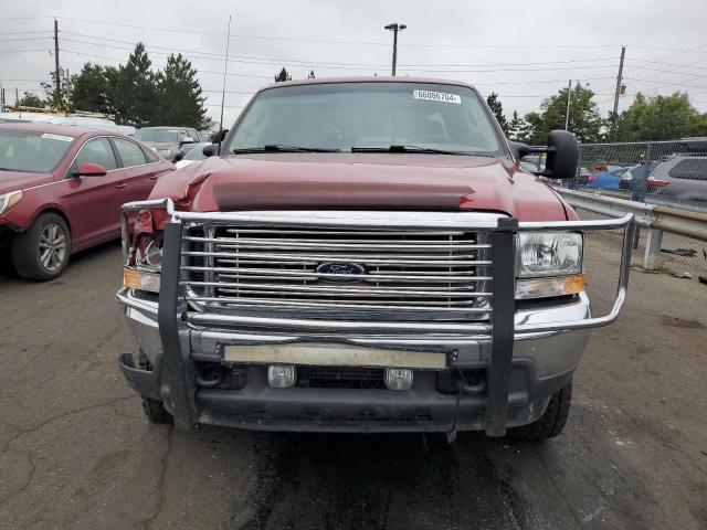 1FTNW21P93EC26735 - 2003 FORD F250 SUPER DUTY MAROON photo 5