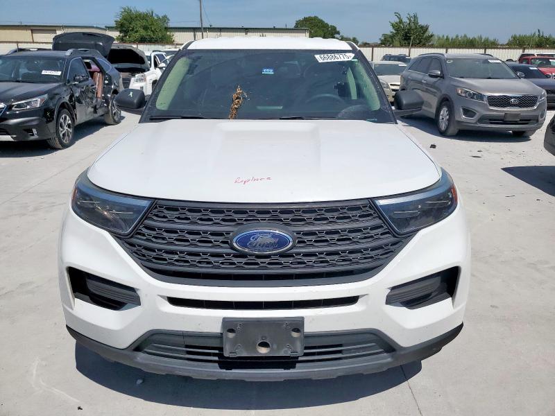 1FMSK7BH2MGA40121 - 2021 FORD EXPLORER WHITE photo 5
