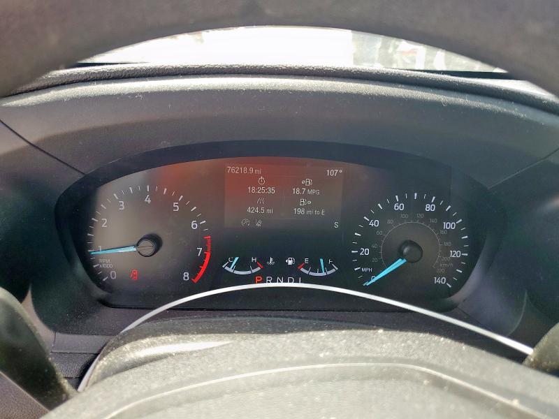 1FMSK7BH2MGA40121 - 2021 FORD EXPLORER WHITE photo 9