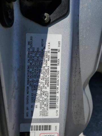 5TETU62N95Z074537 - 2005 TOYOTA TACOMA PRERUNNER ACCESS CAB SILVER photo 12