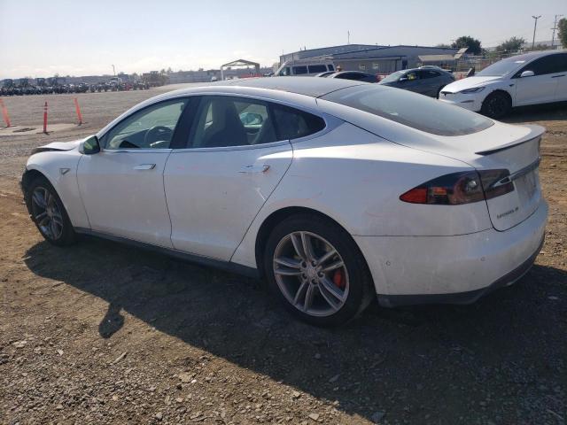 5YJSA1E44FF119199 - 2015 TESLA MODEL S თეთრი ფოტო 2