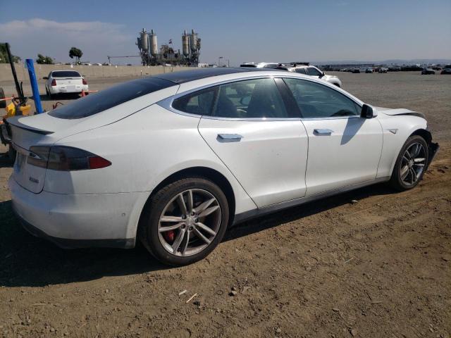 5YJSA1E44FF119199 - 2015 TESLA MODEL S თეთრი ფოტო 3