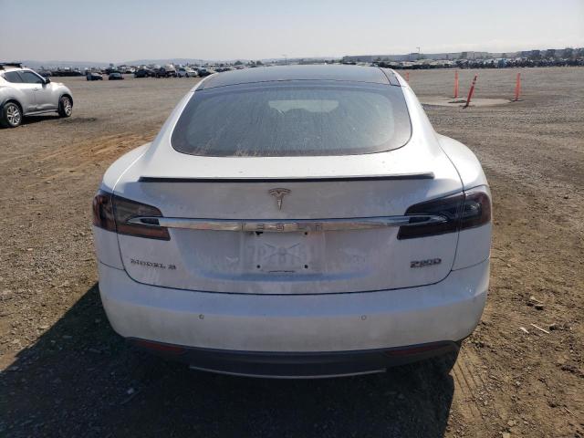 5YJSA1E44FF119199 - 2015 TESLA MODEL S თეთრი ფოტო 6